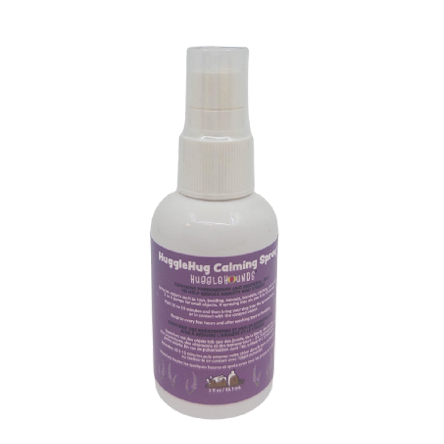 Lavender Bone & 2oz Calming Spray Dog Toy Set
